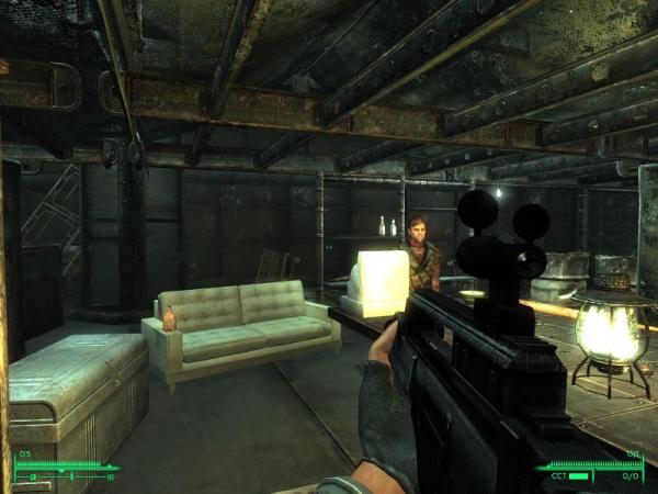 Эта штурмовая винтовка напоминае SCAR из Crisis