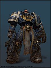 180px Space Marine WH40k