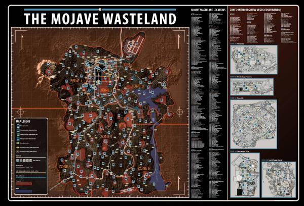 Fallout New Vegas Map 1